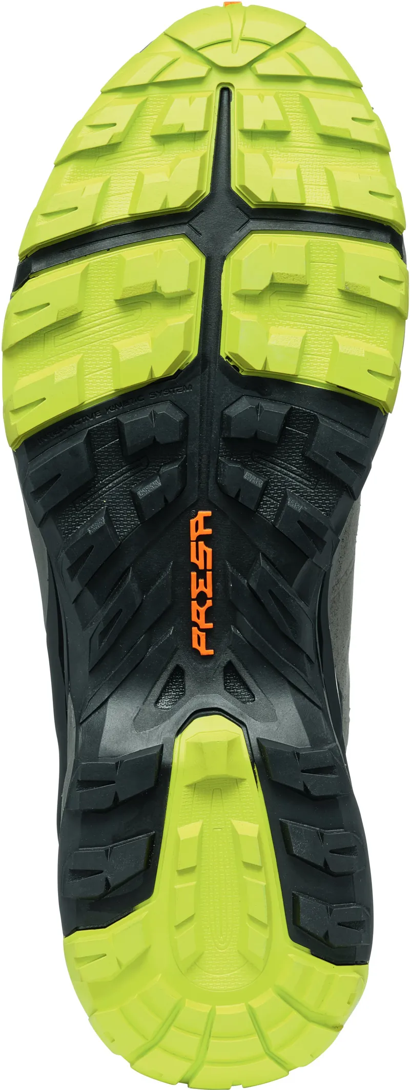 Scarpa Mens Rush Trail GTX Shoes - Titanium-Lime-4